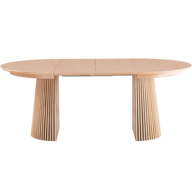 Table à manger extensible en bois 4 à 8 personnes - ADA Couleur bois <span itemprop=