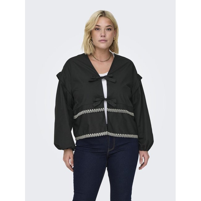 Chemise ONLY CARMAKOMA noir - black <span itemprop=