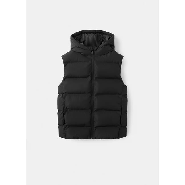 Gilet matelassé à capuche - MANGO KIDS
