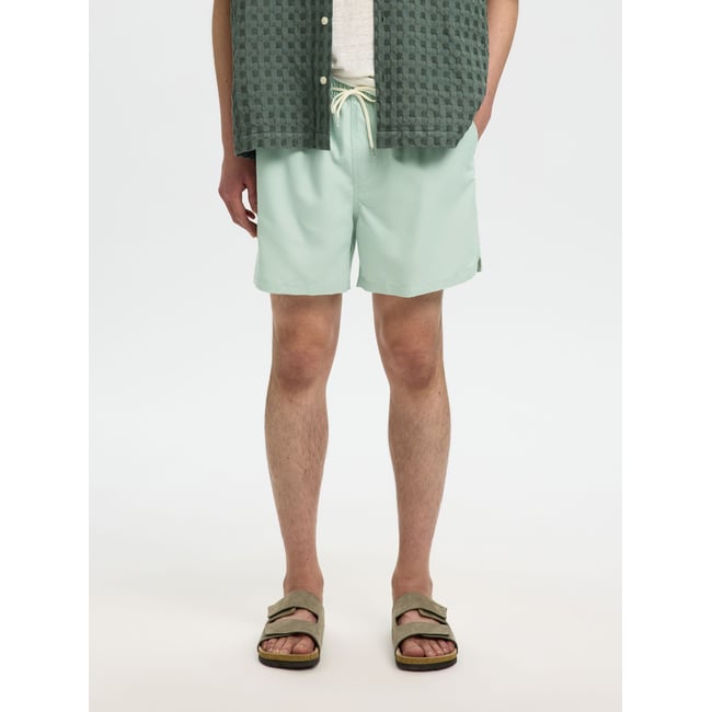Short De Bain turquoise - aqua gray <span itemprop=