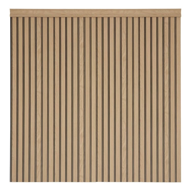 Lot de 4 panneaux de soubassement BENY Couleur beige <span itemprop=