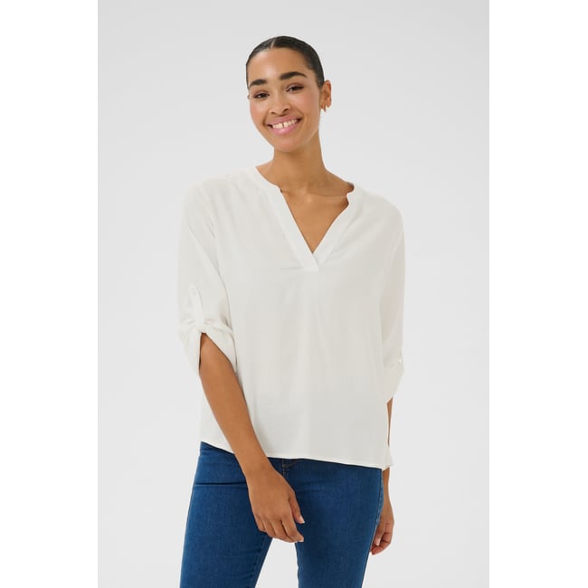 Blouse with long sleeve - KAFFE