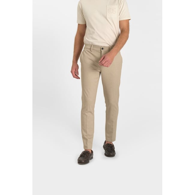 Pantalon de costume ERPO beige <span itemprop=