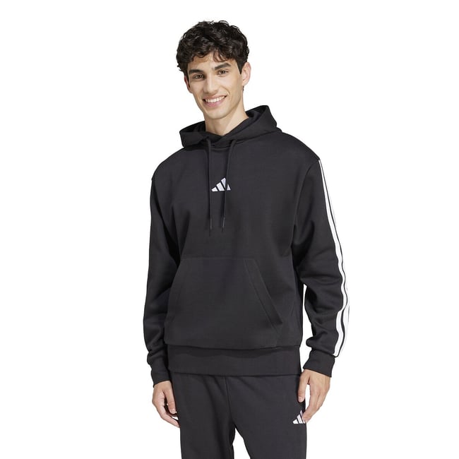 Sweat molleton à capuche Essentiel 3 bandes 90006527 <span itemprop=