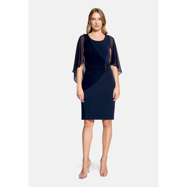 Robe de cocktail à fronce - VERA MONT