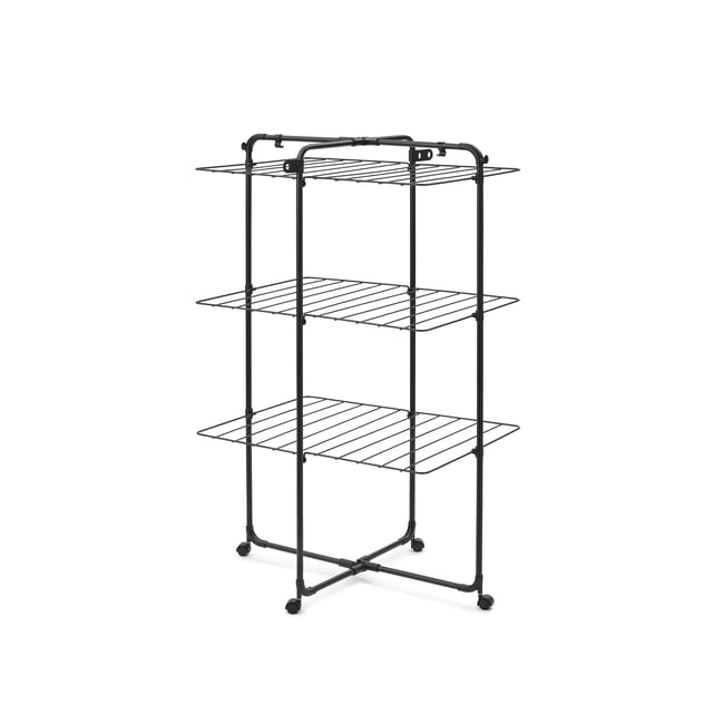 Séchoir à linge HANGON matt black <span itemprop=