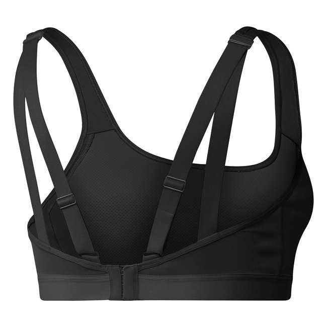 Logo Print Sports Bra
