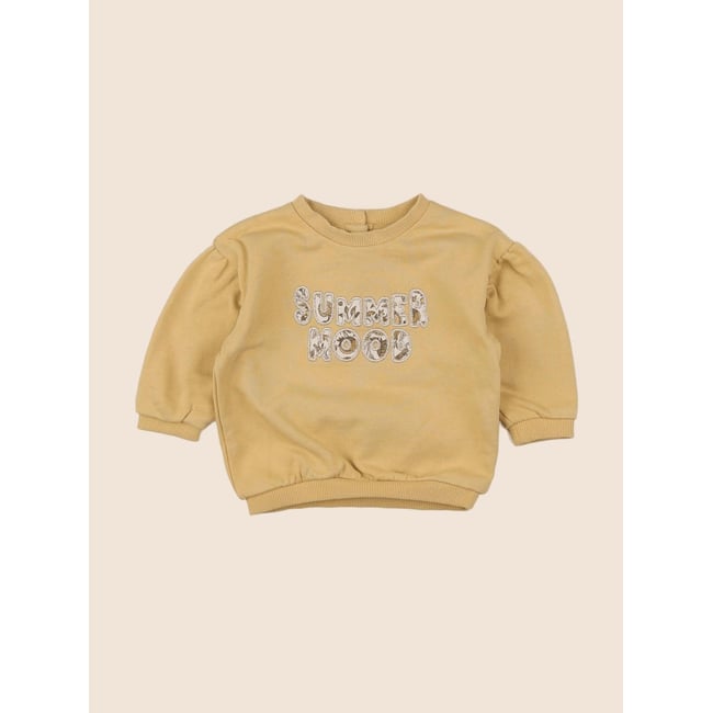 Sweat - Très bon état jaune <span itemprop=