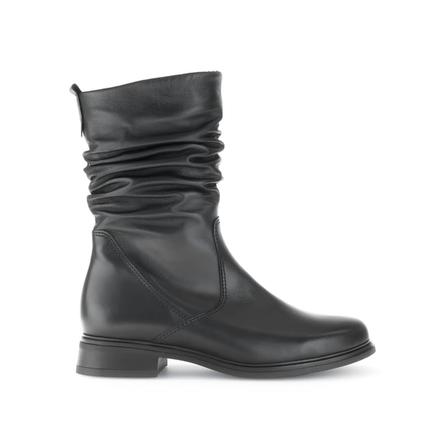 Bottines mid en cuir lisse à talon décroché - GABOR