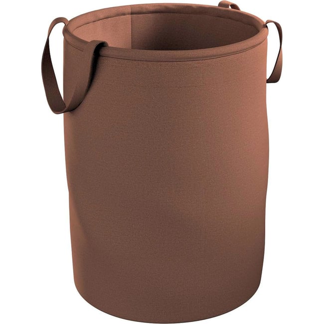 Panier à jouets rond HAPPINESS Oeko-Tex Couleur brun <span itemprop=