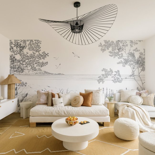 Papier peint panoramique Côtes Sauvages - ACTE DECO