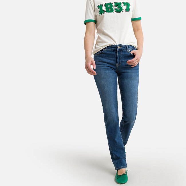 Slim Fit Jeans in Mid Rise, medium blue, ONLY