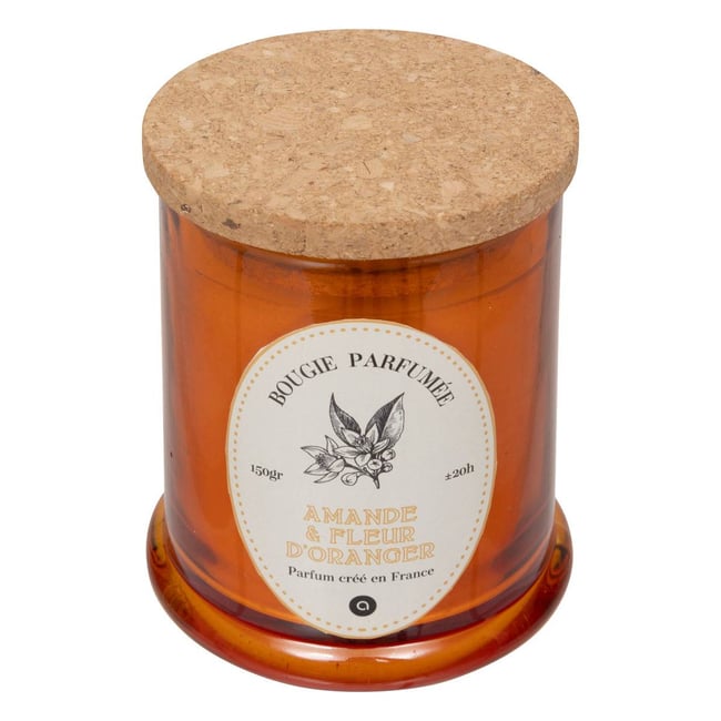 Bougie parfumée HAPO Couleur ambre <span itemprop=