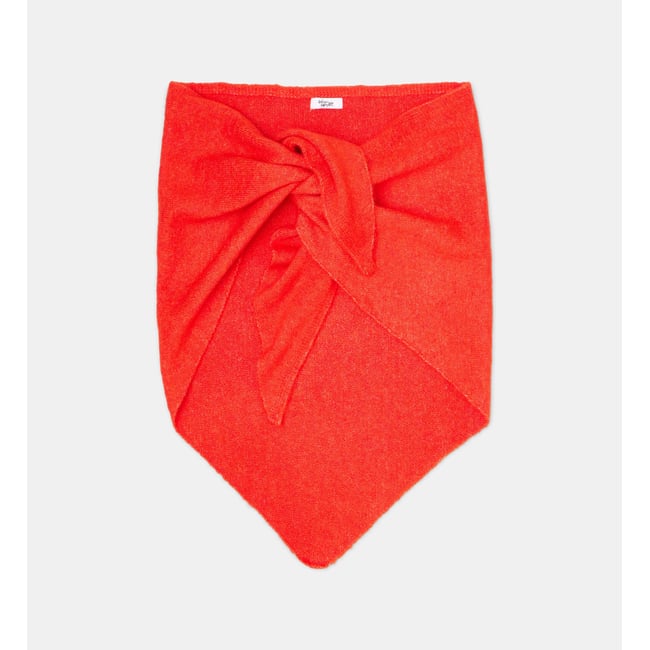 Écharpe triangle sorella t rouge <span itemprop=