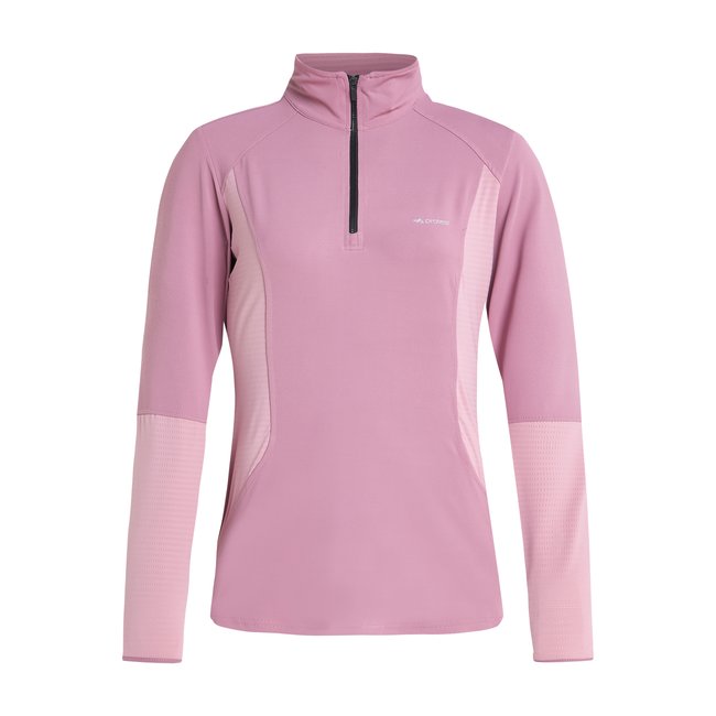 Haut 1/4 zippé PRTKOLEA duskyrose <span itemprop=