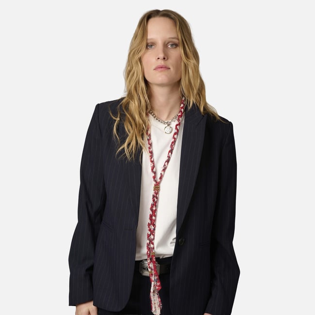 Veste VELIA navy <span itemprop=
