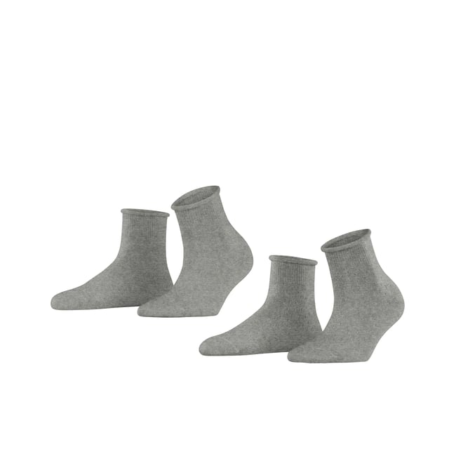 Chaussettes courtes Cozy Dot 2-Pack Semi-opaque - ESPRIT