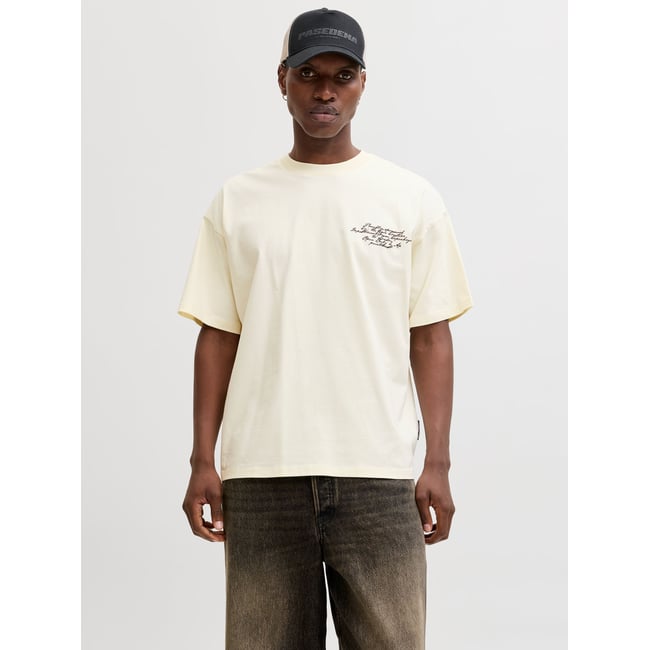 T-Shirt jaune - sweet corn <span itemprop=