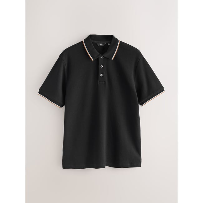 Polo manches courtes à liserés - NEXT