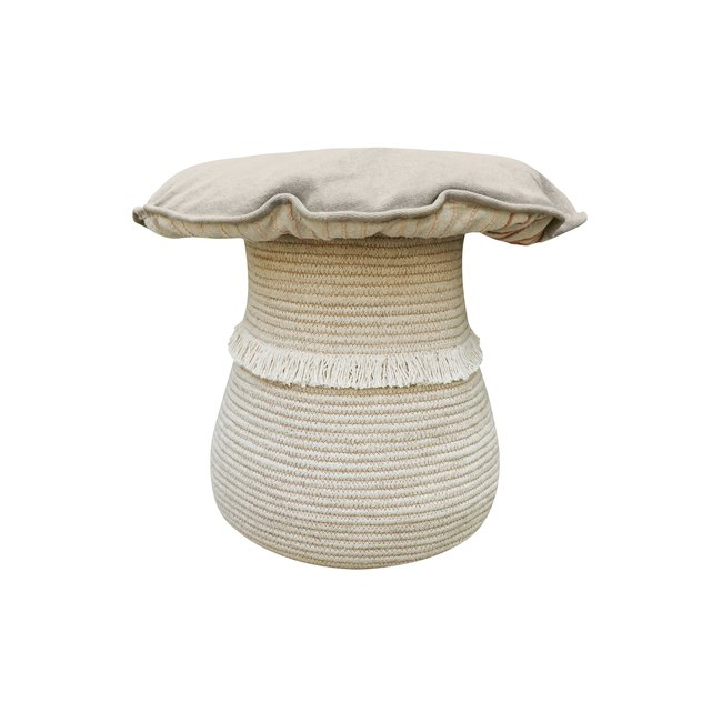 Panier  Champignon géant CHASSE AUX CHAMPIGNONS Couleur naturel <span itemprop=