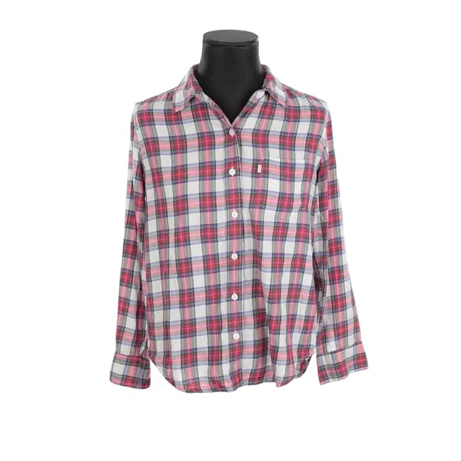 Chemise en coton - Bon État rouge <span itemprop=