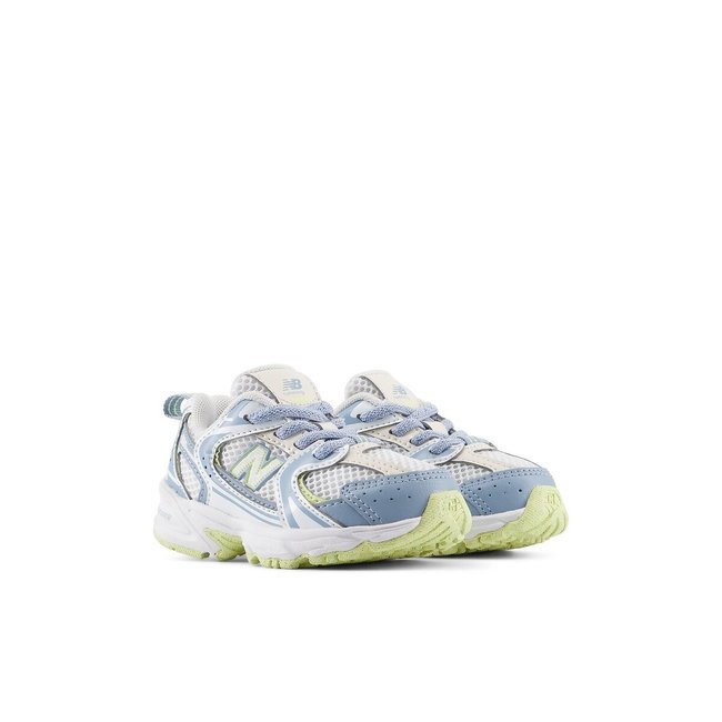 Baskets 530 bleu clair/blanc <span itemprop=