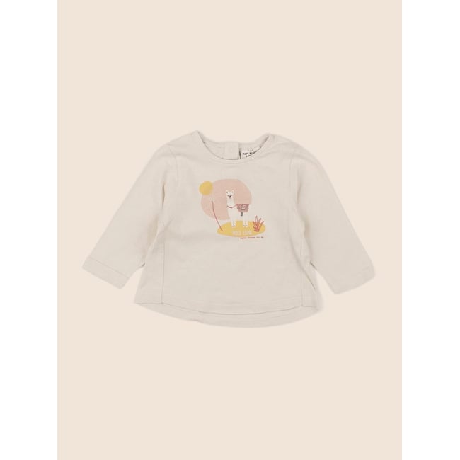 Tee-shirt - Très bon état beige <span itemprop=