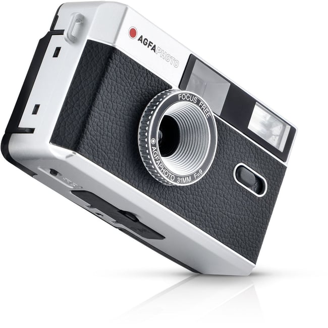 Appareil Photo Compact Argentique Concord 818 Focus Free 35mm - Avec Sangle Et Housse, Occasion