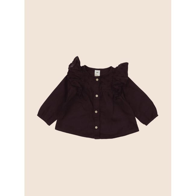 Blouse - Très bon état violet <span itemprop=