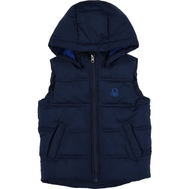 Doudoune sans manche -  Très bon état bleu <span itemprop=