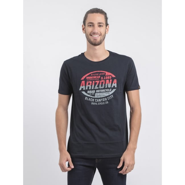 T-shirt Col Rond Pur Coton Jacraig - RITCHIE