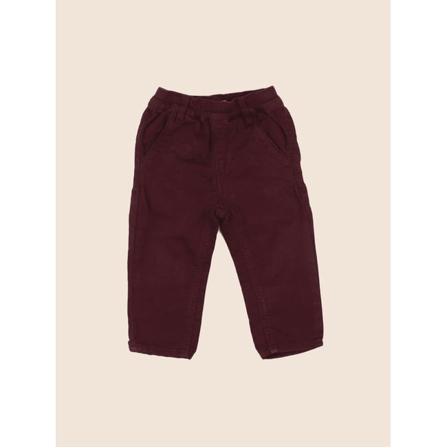 Pantalon - Etat satisfaisant rouge <span itemprop=