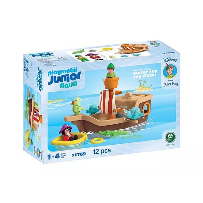 JUNIOR & Disney : Peter Pan et bâteau pirate v019845 <span itemprop=