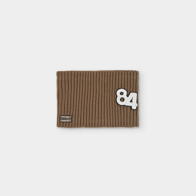 Tour de cou avec écusson numéro 84 bleu <span itemprop=