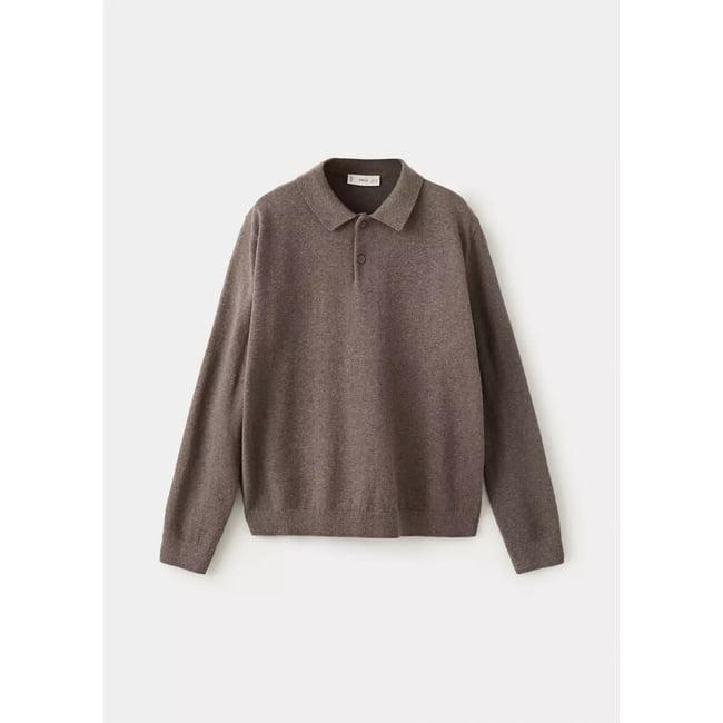 Pull-over maille col polo - MANGO KIDS