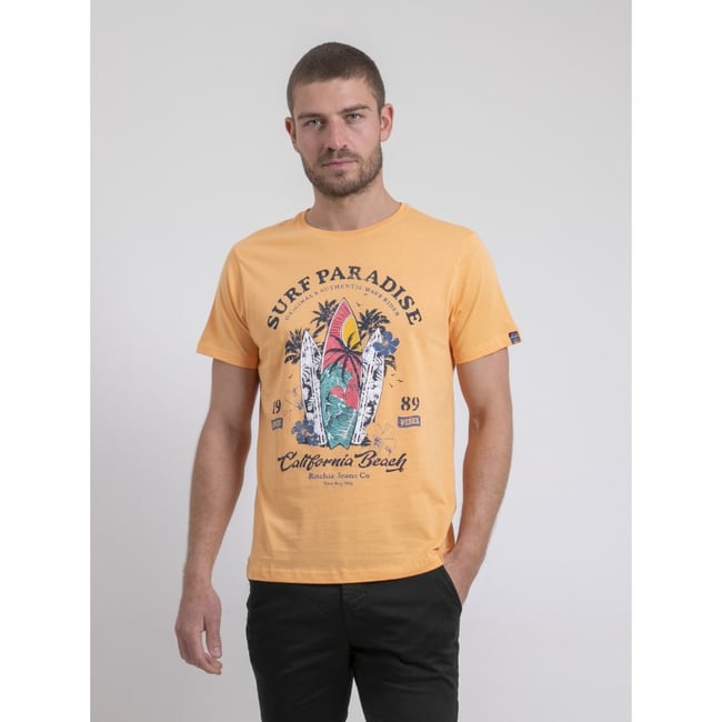 T-shirt Col Rond Pur Coton Noukiwi - RITCHIE