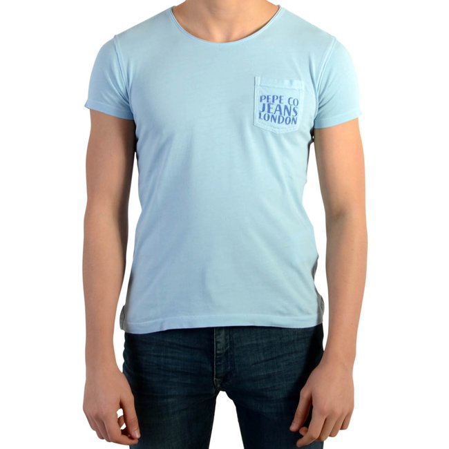 Tee Shirt Pepe jeans Joel Azzuro bleu <span itemprop=