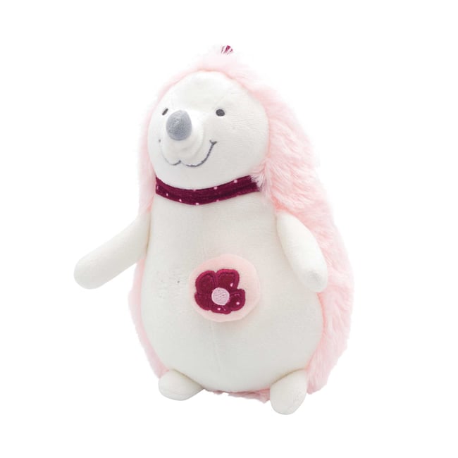 Peluche musicale rosa <span itemprop=