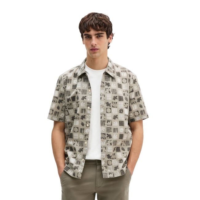 Chemise regular en popeline de coton bio - MARC O'POLO