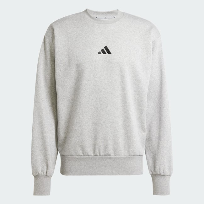 Sweat-Shirt Molleton Essentials Feelcozy Sweat-Shirt Molleton Essentials Feelcozy medium grey heather / black <span itemprop=
