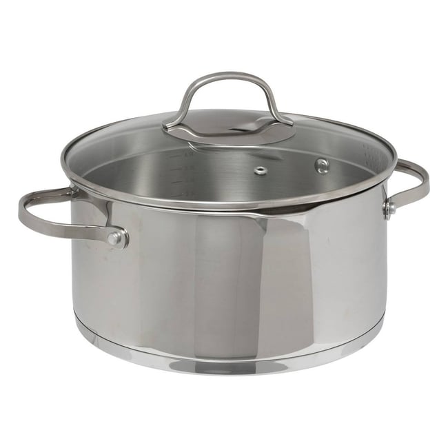 Faitout en inox RESILIENCE argent <span itemprop=