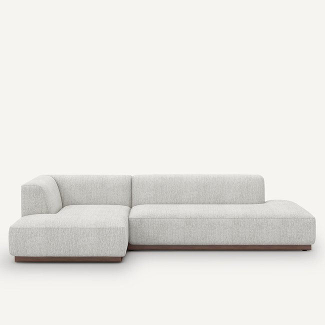 Divano angolo sinistro XL tela jaspé, Jacopo - AM.PM