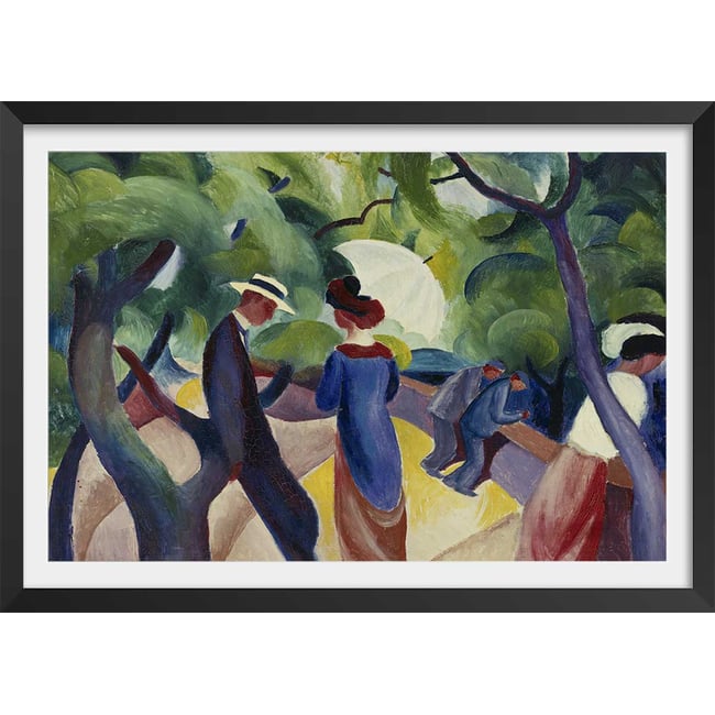 Poster Promenade- Macke August - HEXOA