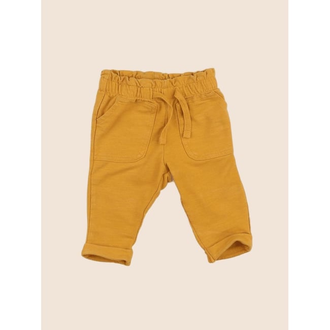 Pantalon - Très bon état jaune <span itemprop=