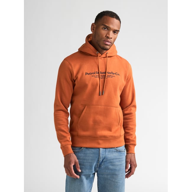 Sweat à capuche raglan imprimé cedarwood - PETROL INDUSTRIES