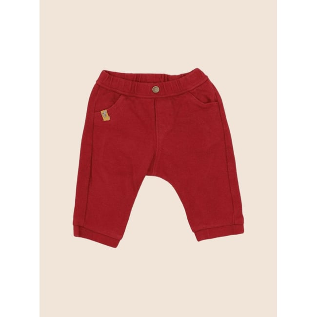 Pantalon - Très bon état rouge <span itemprop=