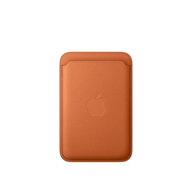 Porte-cartes MagSafe tissage fin Roux orange - APPLE