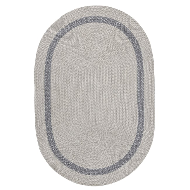 Tapis Salon BENITO - oval 130x190 cm, aussi d'éxterieur Couleur crème <span itemprop=