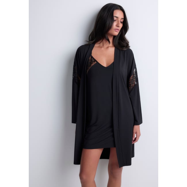 Kimono Sweet Obsession noir <span itemprop=