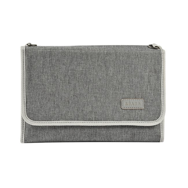 Pochette à langer Genève gris chiné <span itemprop=